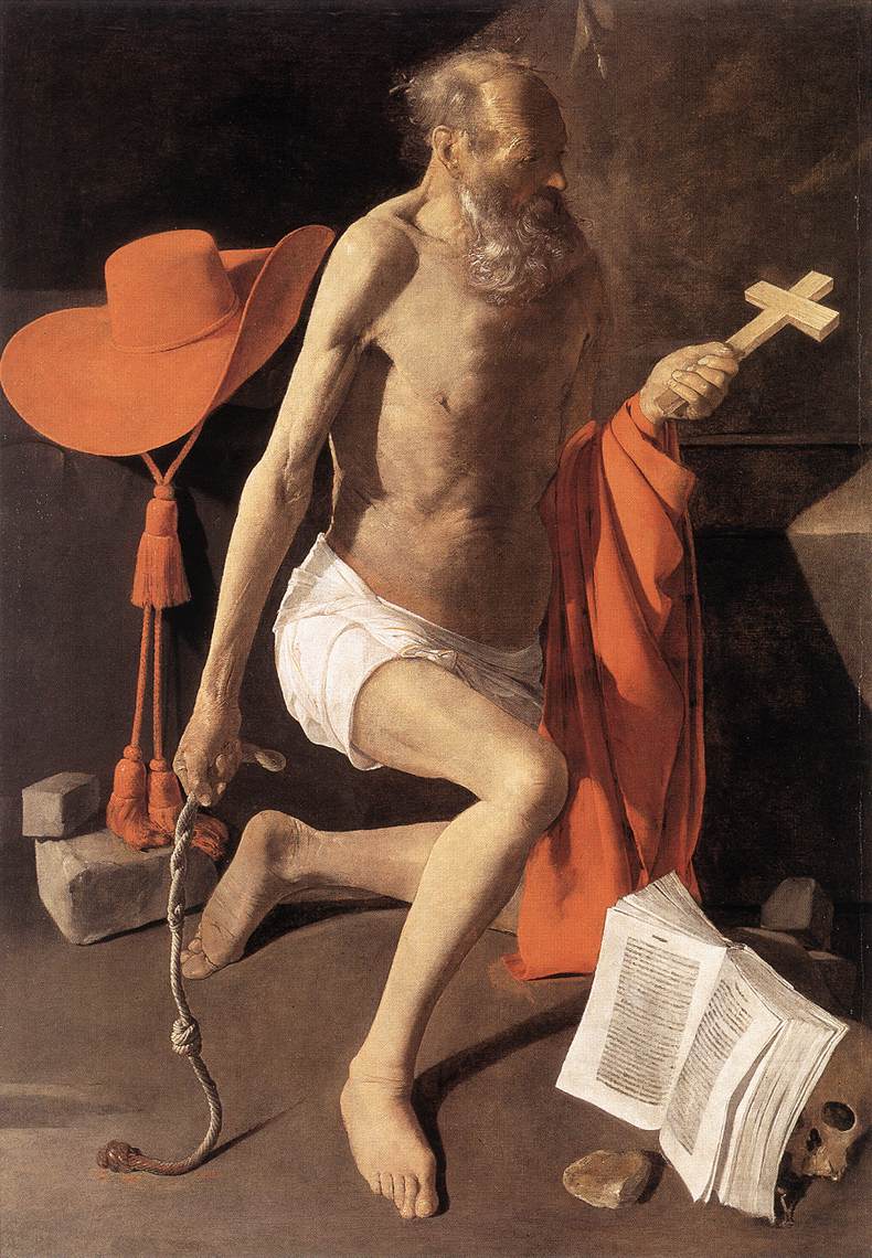 LA TOUR, Georges de St Jerome sv